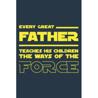 Imagem de Dad Teaching Force - Fathers Day Idea: Study Notebook, 6 x 9 inches, 120 pages