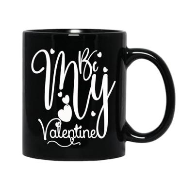 Imagem de SpreadPassion Caneca de café Be My Valentine, presentes para namorado e namorada, ideia de presentes de dia dos namorados, presente para o amante dos namorados, presente para marido e esposa, ideia de