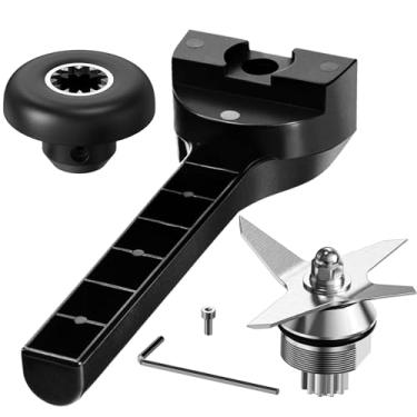 Imagem de ZZBUY Acessórios de montagem de peças de reposição da lâmina do liquidificador com chave e ferramenta de remoção de soquete de acionamento compatível com recipientes Vitamix de 1,8 l e 946 ml