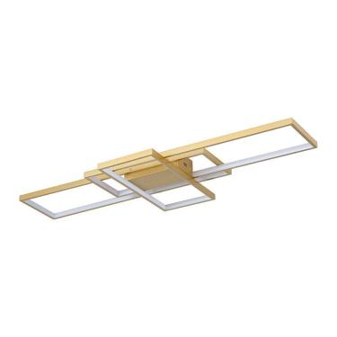 Imagem de Plafon Skylight Puzzle 3072 Led Bivolt Dourado