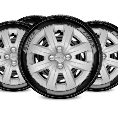 Imagem de Jogo Calota Aro 14 4x100 Design Saveiro Compatív Volkswagen