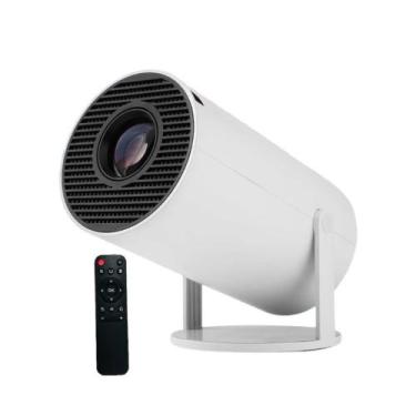 Imagem de Mini Projetor  Portátil 4K Ultra HD Android Wifi Bluetooth Redondo   -