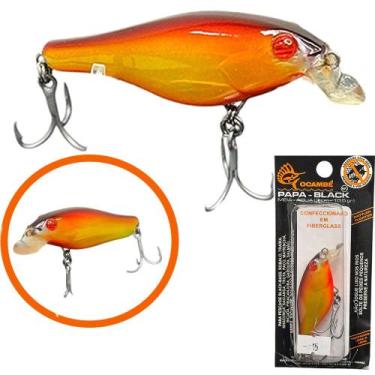 Imagem de Isca de Pesca Papa Black Ocambé Original Cor 15 Meia Água
