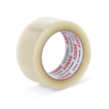 Imagem de Fita Adesiva de Empacotamento 48mm 50m Transparente - Adere