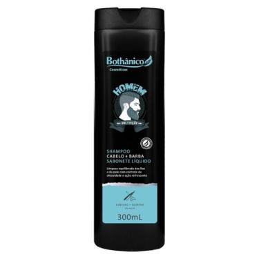 Imagem de Shampoo Cabelo + Barba Homem 300ml Bothanico - Bothânico