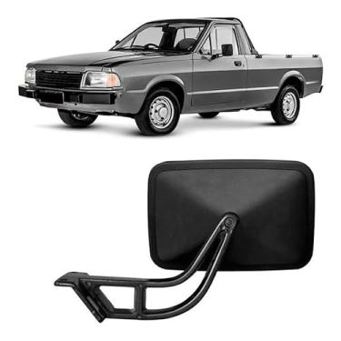 Imagem de Retrovisor Pampa 1984 A 1997 Esquerdo Fixo Preto