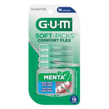 Imagem de Palitos Interdentais Soft Picks Gum Com 16 Unidades Sunstar