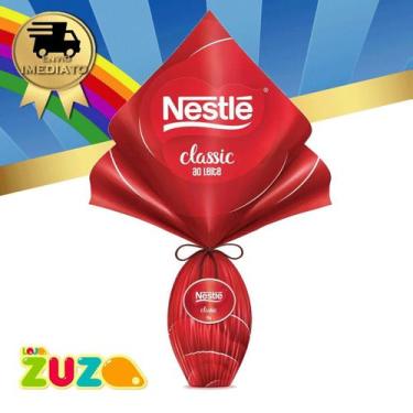 Imagem de Ovo de Páscoa Ao Leite Classic Nestlé - Zuza