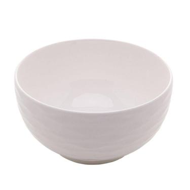 Imagem de Bowl De Porcelana Tigela Cumbuca Cor Branco New Bone Lagos Lyor 11,5cm