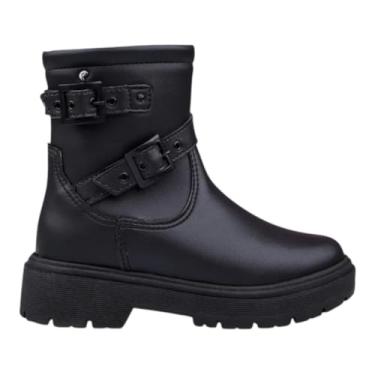 Imagem de Bota Infantil Feminina Duda Tal Filha Tal Mãe Fivelas Preta (PRETA, BR, Criança de 4 a 8 anos, Numérico, 36)