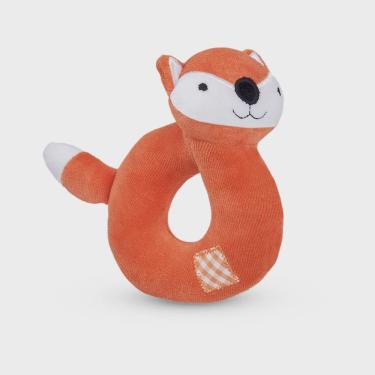 Imagem de Chocalho em Plush para Bebês Raposa Fubá Zip Toys