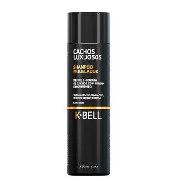 Imagem de K-BELL Cachos Luxuosos Shampoo Modelador 250ml – Limpeza Suave, Hidratação e Definição para Cabelos Cacheados