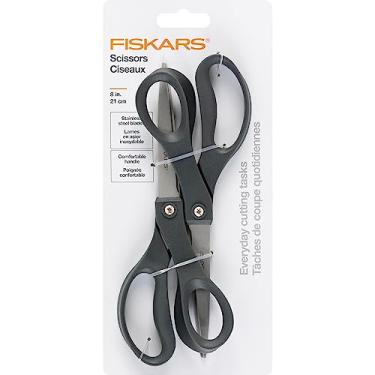 Imagem de Fiskars Tesoura de uso diário (20 cm) - pacote com 2