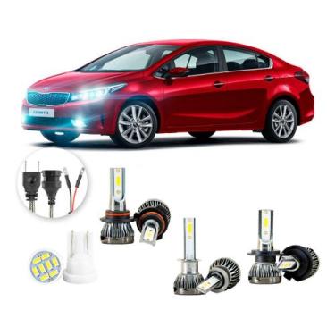 Imagem de Ultra Led Nano 22000lm Kia Cerato 2017-2021 H1 H7 Hb4 - LUXLED y3, Bra