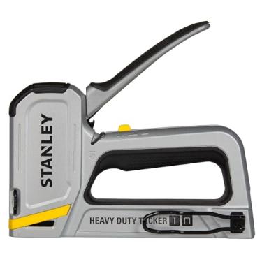 Imagem de STANLEY Grampeador Pinador Manual 2 em 1, Aplicações Profissionais Diversas, Corpo de Alumínio e Cabo Soft Grip, Modelo STHT70250