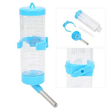 Imagem de Hamsters Water Bottle Automatic No Drip Hanging Water Feeder Dispenser for Small Animals Guinea Pig Rat Rabbit Dwarf Gerbil Chinchilla(Blue 125ML)