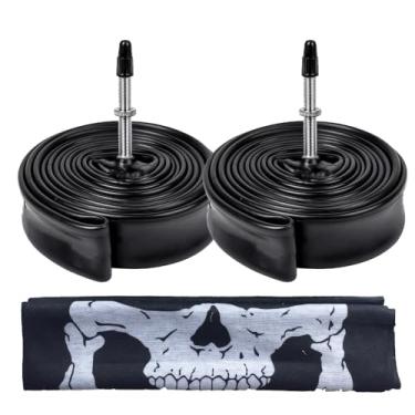 Imagem de Tubos de pneu iEllevie 700C Presta Válvula Bicicleta Interna, 700*23-25 FV48