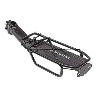 Imagem de Schwinn Suporte traseiro para bicicletas, acessórios para bicicletas, suporte traseiro, preto