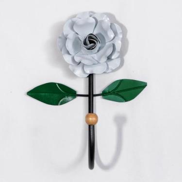 Imagem de Cabideiro de Parede Cabide Para Toalha 1 Gancho Flor - Full Economize,