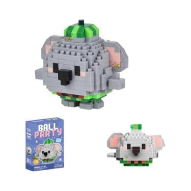 Imagem de Mini Blocos de Construção 3D - Modelo de Diamante de Animal - Brinqued