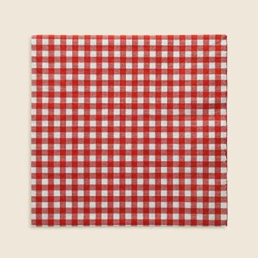 Imagem de Guardanapo Importado Vermelho 33x33 - VICHY