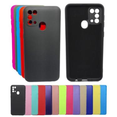 Imagem de Capa Aveludada Proteção Capinha Para Galaxy M31 M21s Silicon - Mustang