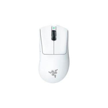 Imagem de Mouse Gamer Sem Fio Razer DeathAdder V3 Pro, Ergonômico, Branco - RZ01