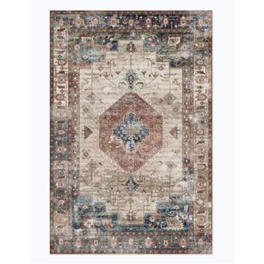 Imagem de Tapete de decoração para quarto, grosso, macio e fofo, para estudo, estilo americano retrô, para sala de estar (200x250 cm/s)