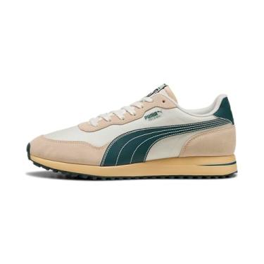 Imagem de Puma Golf Tênis de golfe unissex adulto Helsinki G, Palha leve verde-marfim fosco, 37/39 BR