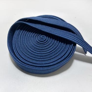 Imagem de FUQIUSHAN Ito Sageo De Seda Sintética/Algodão, Adequado Para Decoração Cabo Espada Samurai Japonesa Katana Tanto (Seda Azul)