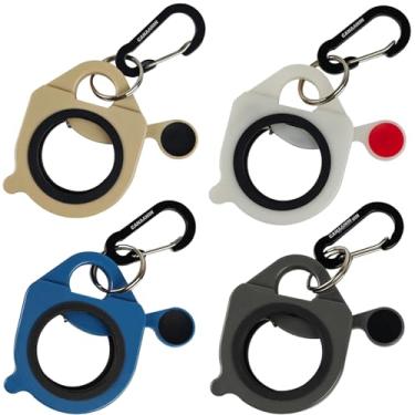 Imagem de CANAANIN Suporte Para Abraçadeira De Zíper, Mosquetão Colorido Atualizado, Clipe Chaveiro, Organizador Cinto Ferramentas, Abraçadeiras Eletricista Fortes E Eficientes, Reutilizáveis Portáteis (Color