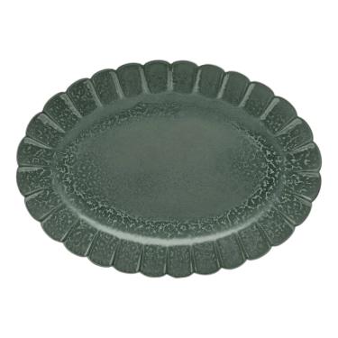 Imagem de Travessa Oval Em Porcelana Flora 41,5x29,5cm Oxford Hortênsia