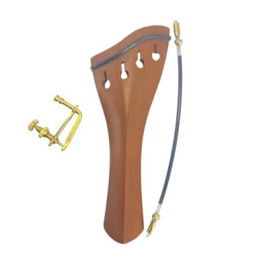 Imagem de Dynwave Cordão de violino 4/4 com haste de violino, placa de corda de substituição de alto desempenho e resistente, para presentes de músicos, Marrom