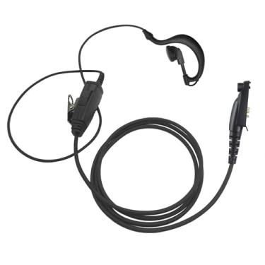 Imagem de Fone de ouvido de tubo acústico Covert com microfone de vigilância compatível com Motorola Retevis RT29 RT48 RT47 RB23 RB46 RT87 NR30 EX500 GP328Plus Ailunce HD1 HD2 HA1G rádio (verde)