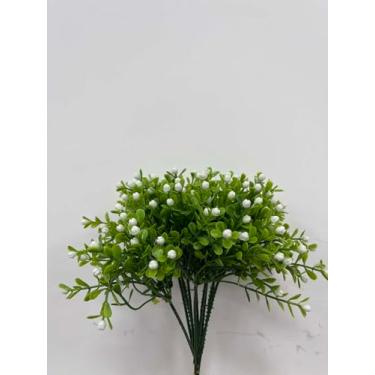 Imagem de RAINFLOW 20 peças de flores de painço – buquê de flores artificiais adequado para casamentos e decoração de casa