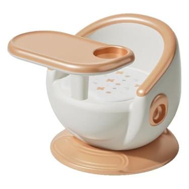 Imagem de Cadeira de refeição infantil, cadeira de jantar do bebê, assento multifuncional do bebê, cadeira de jantar pequena doméstica, banco, mesa de jantar com encosto