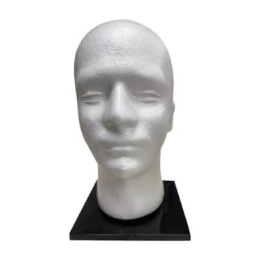 Imagem de OIIBWQ Suporte de Cabeça de Manequim, Modelo de Mesa de Cabeleireiro, Posição de Cabeça de Manequim, Display de Luneta Alta, macho