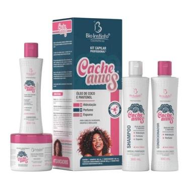 Imagem de Kit Tratamento Capilar Cabelos Cacheados Cacheamos C/ 4 itens - Bio In