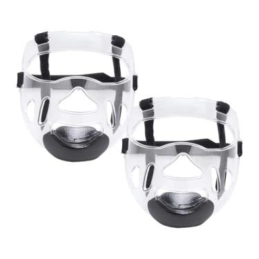 Imagem de simhoa 2x de Taekwondo Transparente Protetor de Cabeça Destacável Capa de Cabeça Protetor de Proteção de Espessamento para Artes, Crianças