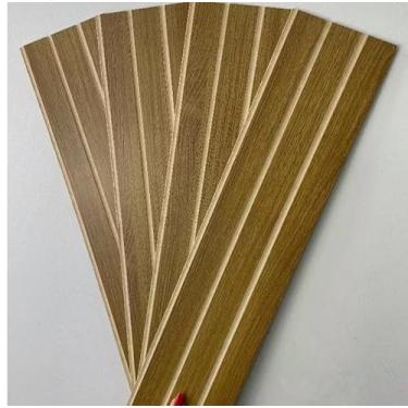 Imagem de Painéis Ripados Autocolantes 50cm/11cm! (50, Castanhos)