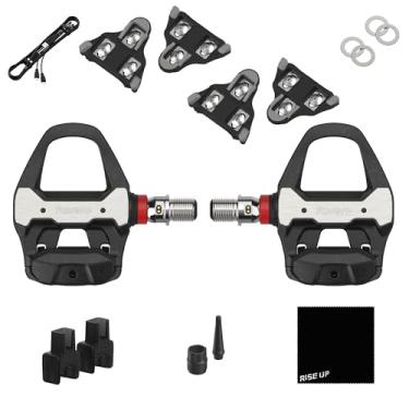 Imagem de Favero Assioma PRO RS-2, pedal lateral com sensor duplo, SPD-SL, medidor de potência para ciclismo de estrada com travas extras, chuteiras compatíveis com Shimano SPD-SL, Bluetooth e ANT+ para