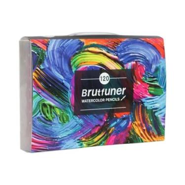 Imagem de Conjunto Profissional de Lápis de Cor de Madeira (48/72/120/150/160/18