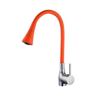 Imagem de Torneira Giratória De Cozinha Com Mola De Borracha, Acessórios Para Pi