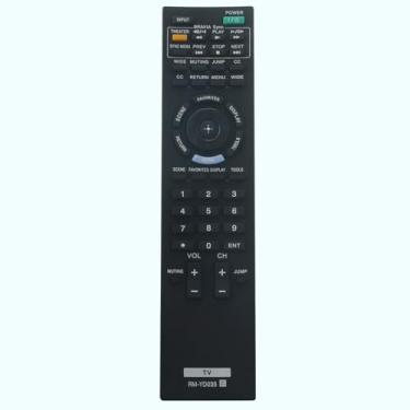 Imagem de Controle remoto de substituição RM-YD035, adequado para Sony Bravia TV KDL-22BX300 KDL-32FA600 KDL-32EX400 KDL-40EX400 KDL-40EX500 KDL-40EX501 KDL-46EX401 KDL-46EX400 KDL-55EX500 KDL-66EX500 KDL