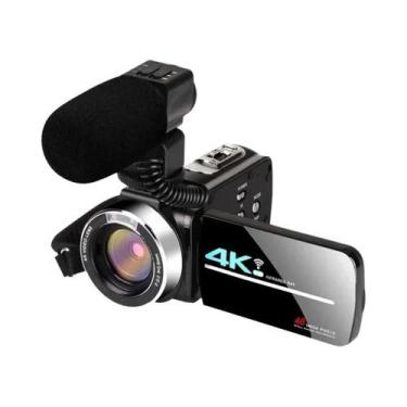 Imagem de Câmera De Vídeo 4K De 56MP Com Zoom De 18X, Webcam WiFi, Filmadora Par
