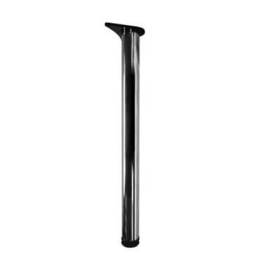 Imagem de Pé Tubular para Mesa Diâmetro 60x730mm Cromado FGVTN