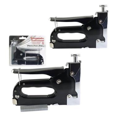 Imagem de Grampeador Profissional Trabalho Pesado Versátil E