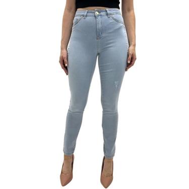 Imagem de Calça Young Style Jeans Skinny Feminina-Feminino