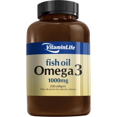 Imagem de Ômega 3 1000 mg 200 Cáps. - Vitaminlife-Unissex