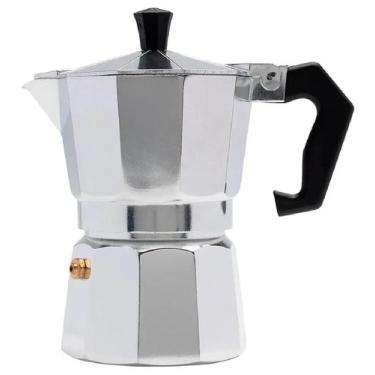 Imagem de Cafeteira Para 3 Cafezinhos Estilo Italiana em Alumínio Mimo Style
